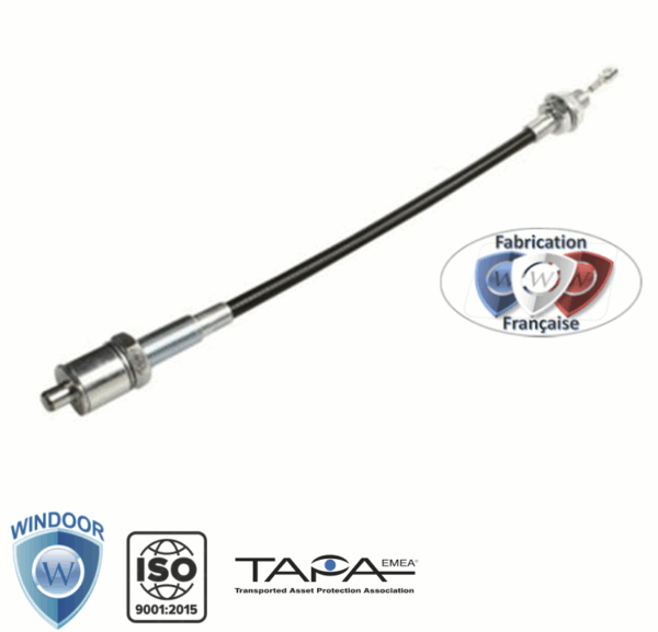 Guide flexible pour verrou CARE-LOCK-L - V-CL-L-B-GUIDE