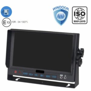 Moniteur couleur 7″ à 4 entrées vidéo • C-CVM-C71